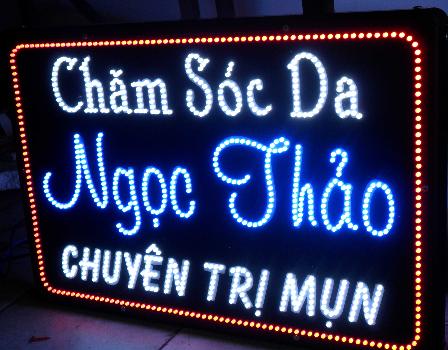 Bảng hiệu đèn Led chạy 010
